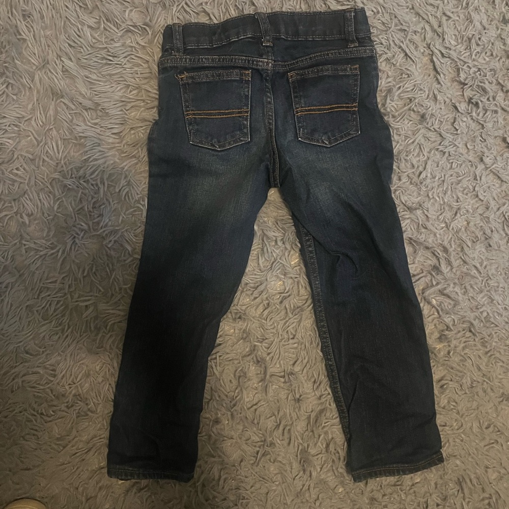 Dark jeans , size 4t carters